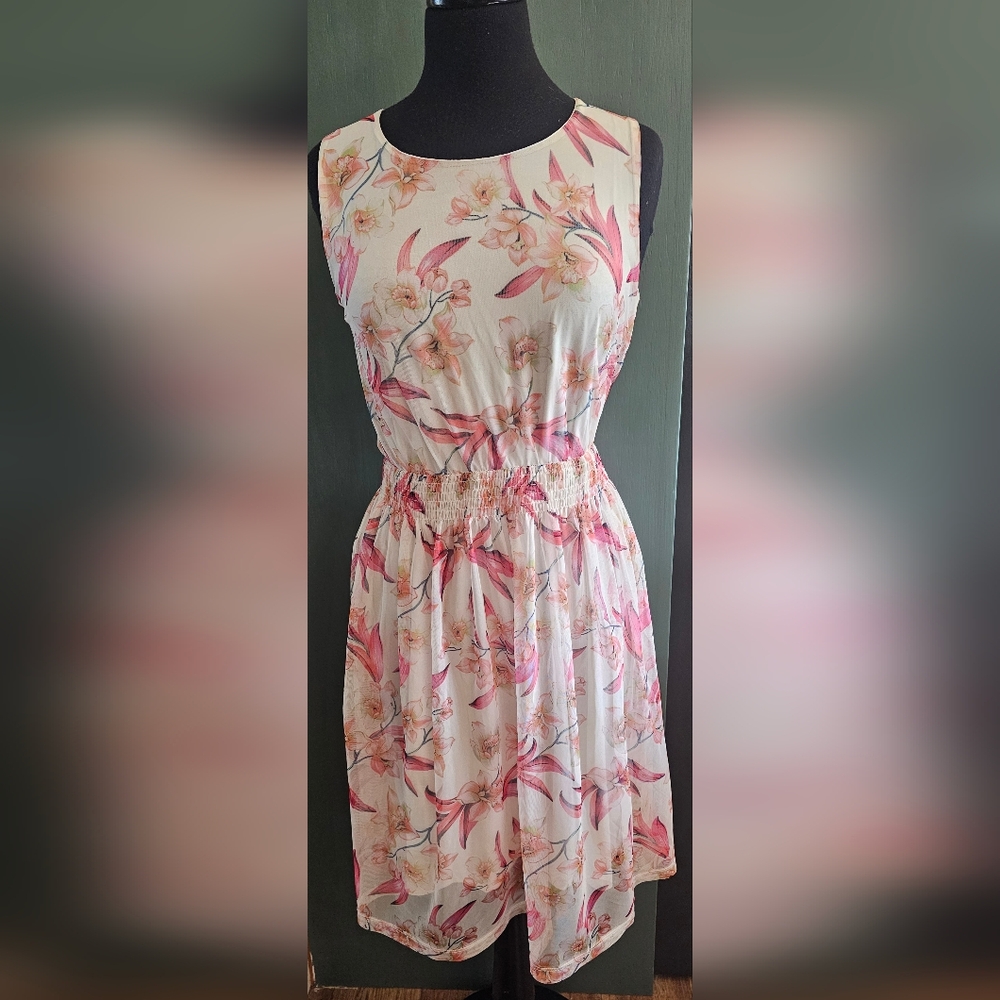 Smashed Lemon Floral Dress